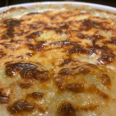 Recipe of Potatoes au gratin with 4 cheeses on the DeliRec recipe website