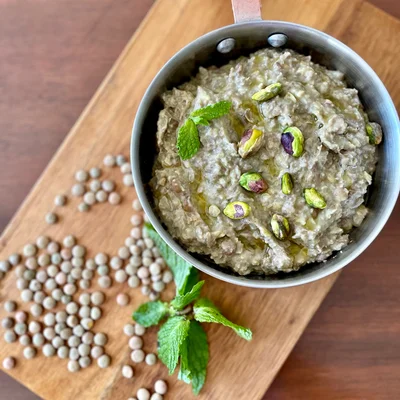 Recipe of Lentil appetizer with pistachios on the DeliRec recipe website