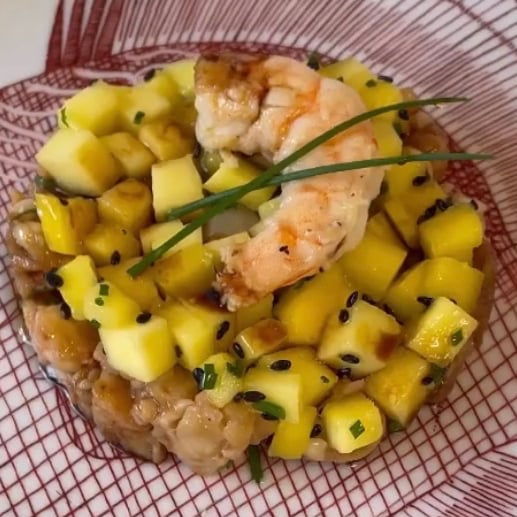 Photo of the Shrimp tartare with mango – recipe of Shrimp tartare with mango on DeliRec