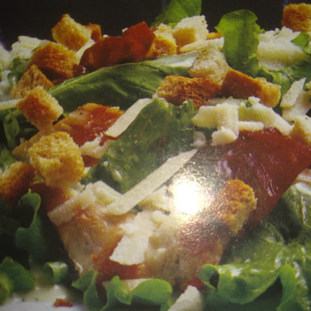 Foto da Salada de folhas com crôutons - receita de Salada de folhas com crôutons no DeliRec