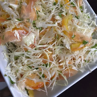 Recipe of vinaigrette with cabbage on the DeliRec recipe website