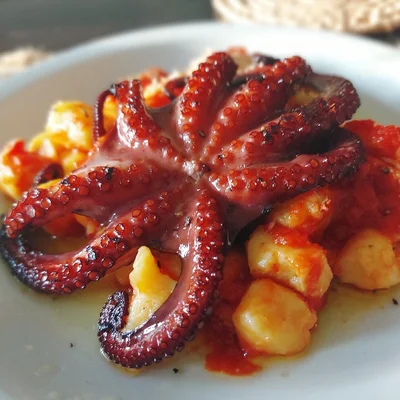 Recipe of Gnocchi with Octopus on the DeliRec recipe website