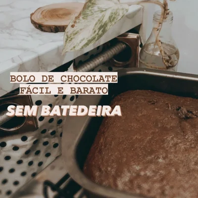 Recipe of cheap chocolate cake on the DeliRec recipe website