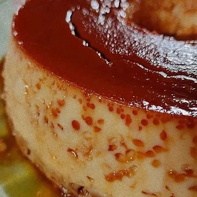 Recipe of traditional pudding on the DeliRec recipe website