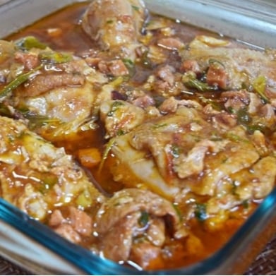 Photo of the chicken in sauce – recipe of chicken in sauce on DeliRec