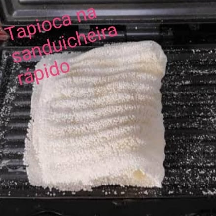 Photo of the Tapioca in the sandwich maker – recipe of Tapioca in the sandwich maker on DeliRec