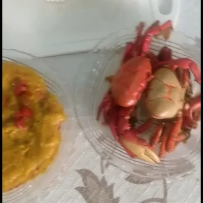 Recipe of crab mush on the DeliRec recipe website