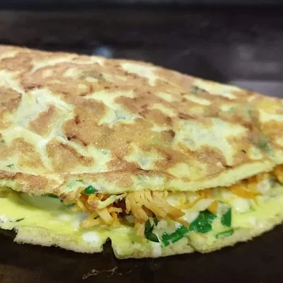 Recipe of Chicken omelet on the DeliRec recipe website