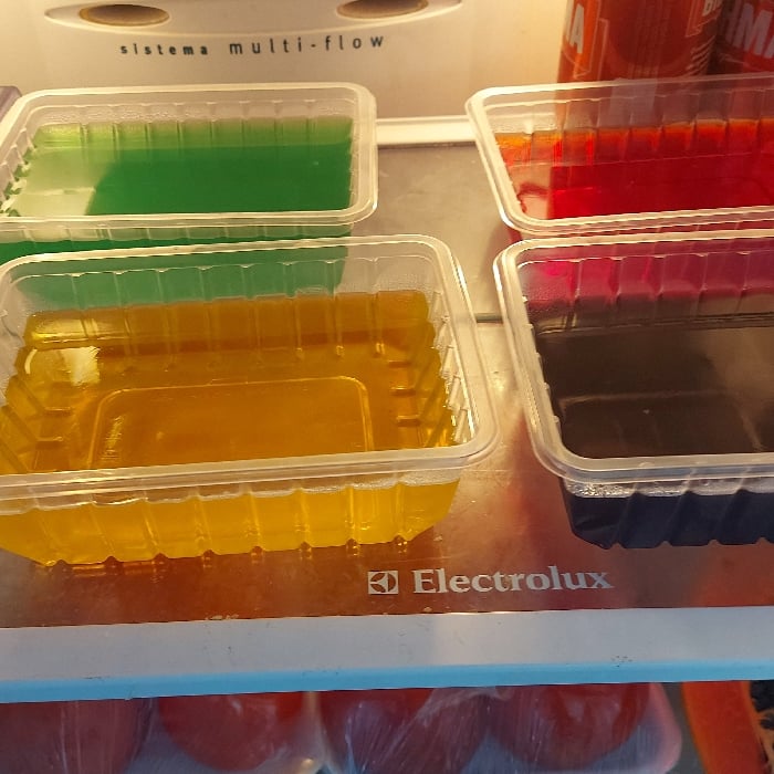 Photo of the colored gelatin – recipe of colored gelatin on DeliRec