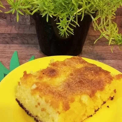 Recipe of Creamy Blender Cornmeal Cake on the DeliRec recipe website