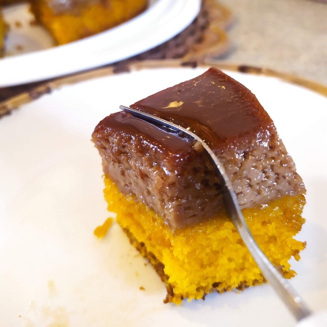 Photo of the Carrot and chocolate pudding cake – recipe of Carrot and chocolate pudding cake on DeliRec