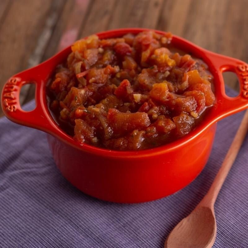 Photo of the roasted tomato sauce – recipe of roasted tomato sauce on DeliRec