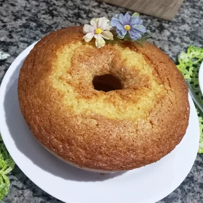 Recipe of Simple Cornmeal Cake on the DeliRec recipe website