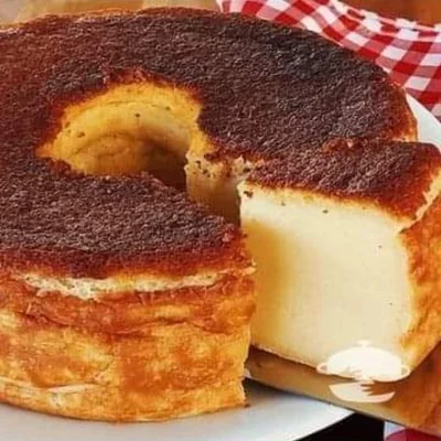 Receta de pastel de pudín en el sitio web de recetas de DeliRec