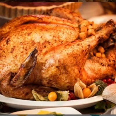 Recipe of Christmas turkey on orange on the DeliRec recipe website