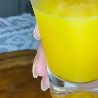 Recipe of plain orange juice on the DeliRec recipe website