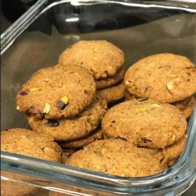 Recipe of pistachio cookies on the DeliRec recipe website