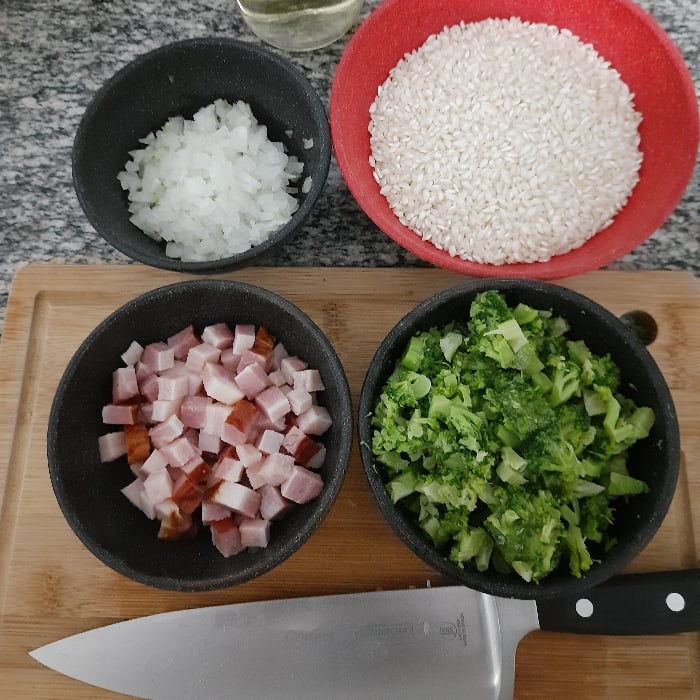 Photo of the Broccoli Risotto with Bacon – recipe of Broccoli Risotto with Bacon on DeliRec