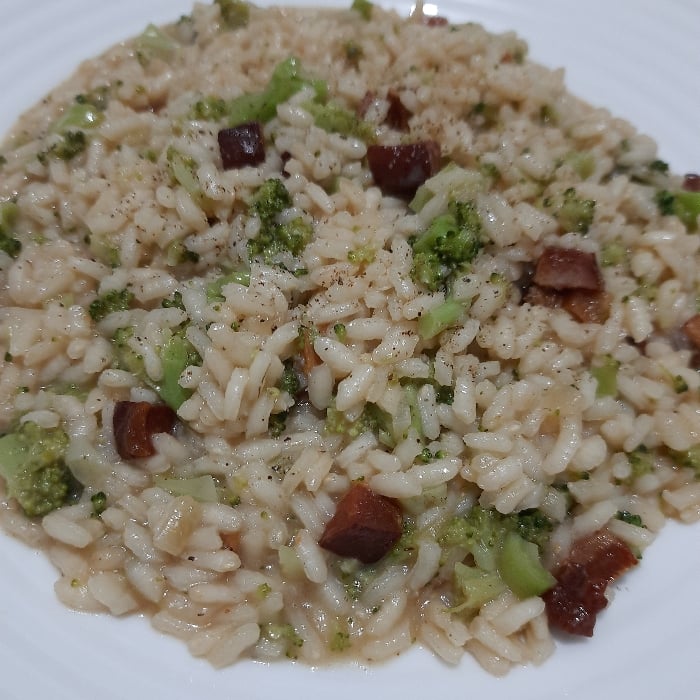 Photo of the Broccoli Risotto with Bacon – recipe of Broccoli Risotto with Bacon on DeliRec