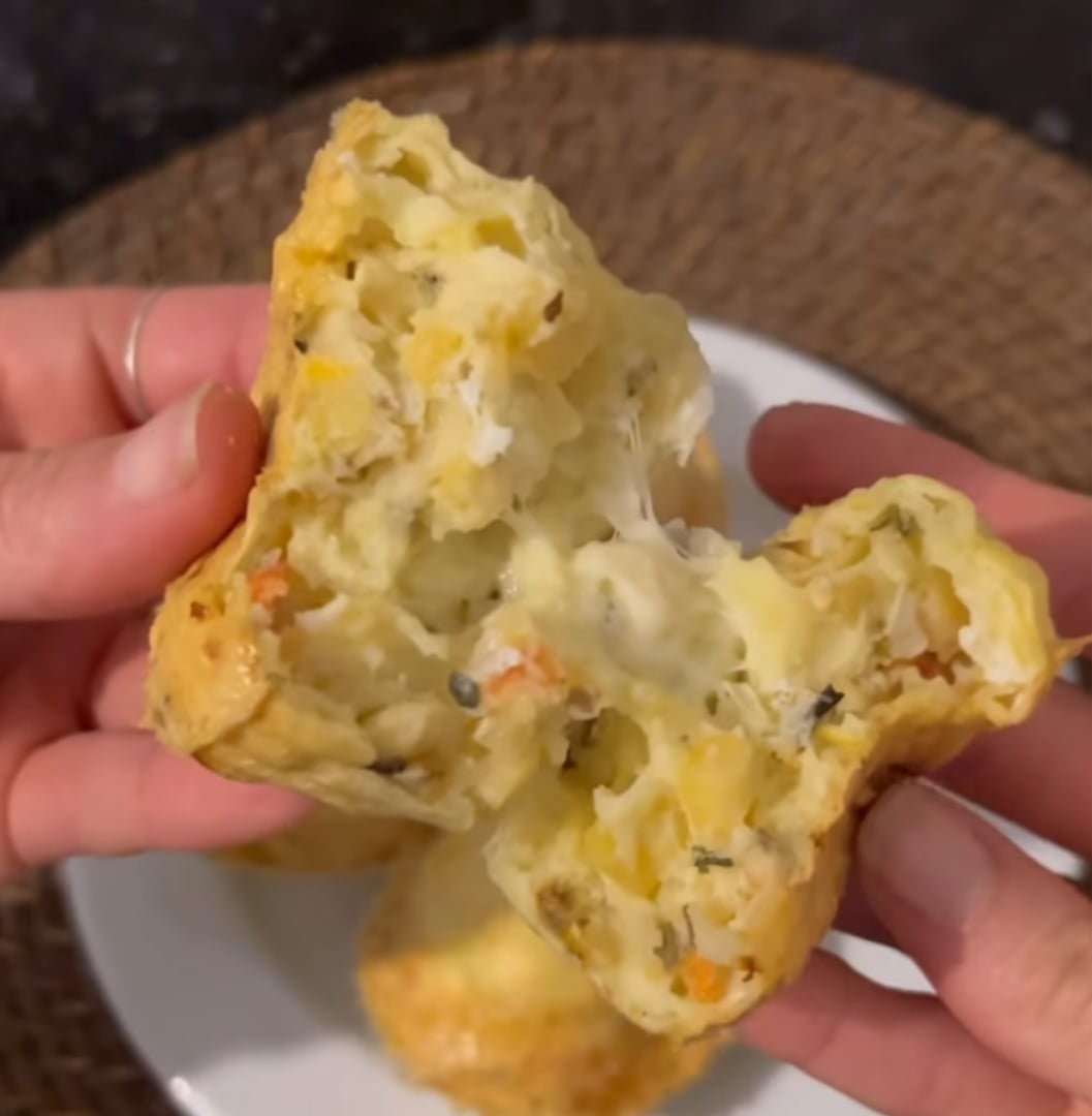 Foto de la Pastel de tapioca relleno de garbanzos – receta de Pastel de tapioca relleno de garbanzos en DeliRec