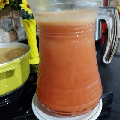 Recipe of acerola juice with orange on the DeliRec recipe website