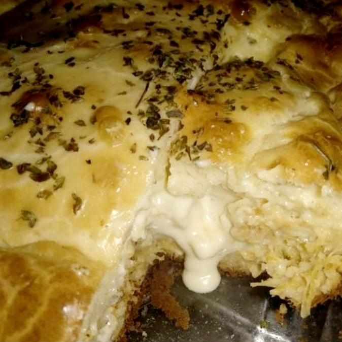 Foto da Torta de frango com requeijão  - receita de Torta de frango com requeijão  no DeliRec