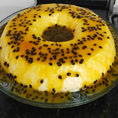 Recipe of Passion fruit mousse pudding on the DeliRec recipe website
