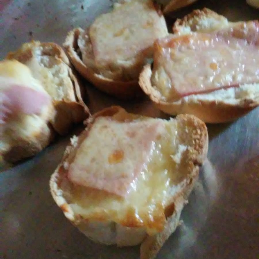 Photo of the Bread with mozzarella and ham – recipe of Bread with mozzarella and ham on DeliRec