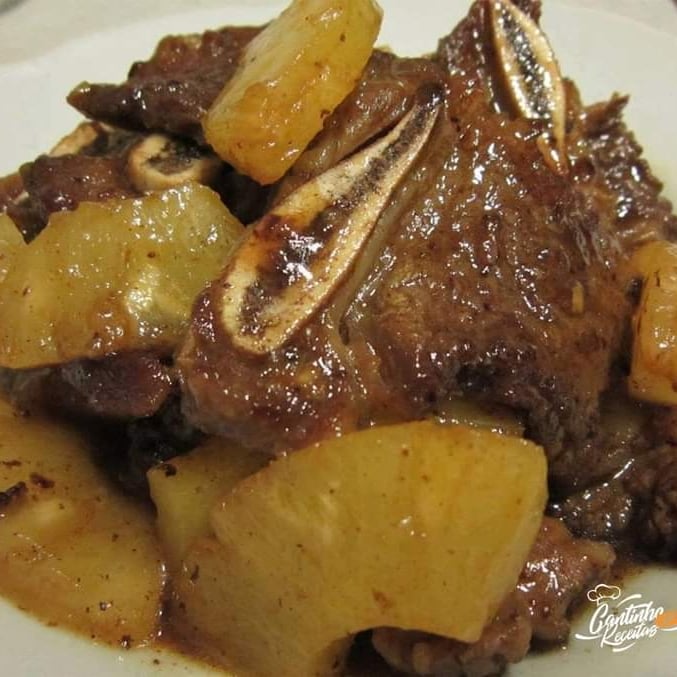Photo of the Pork ribs with pineapple sauce – recipe of Pork ribs with pineapple sauce on DeliRec
