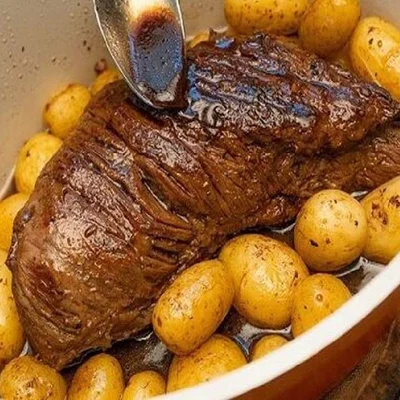 Recipe of Breast roasted in beer on the DeliRec recipe website