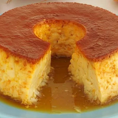 Recipe of MILK PUDDING WITH HOLE 🥧 on the DeliRec recipe website