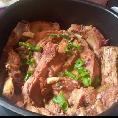 Recipe of Pork shoulder with barbecue on the DeliRec recipe website