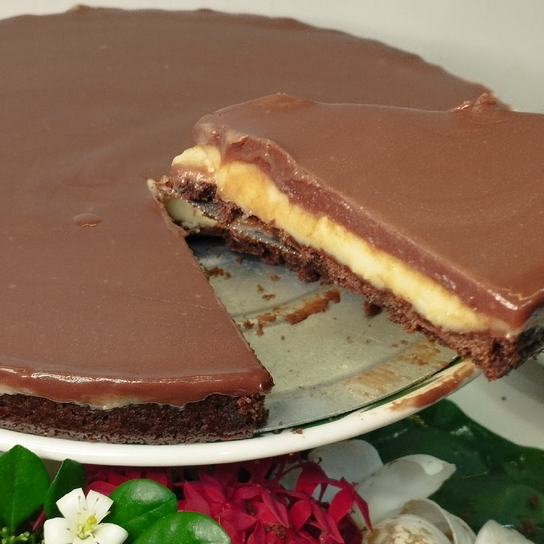Foto da Torta de ninho com chocolate 🍫 - receita de Torta de ninho com chocolate 🍫 no DeliRec