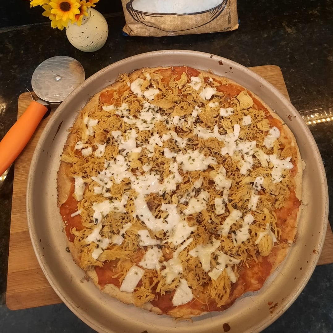 Photo of the oatmeal pizza – recipe of oatmeal pizza on DeliRec