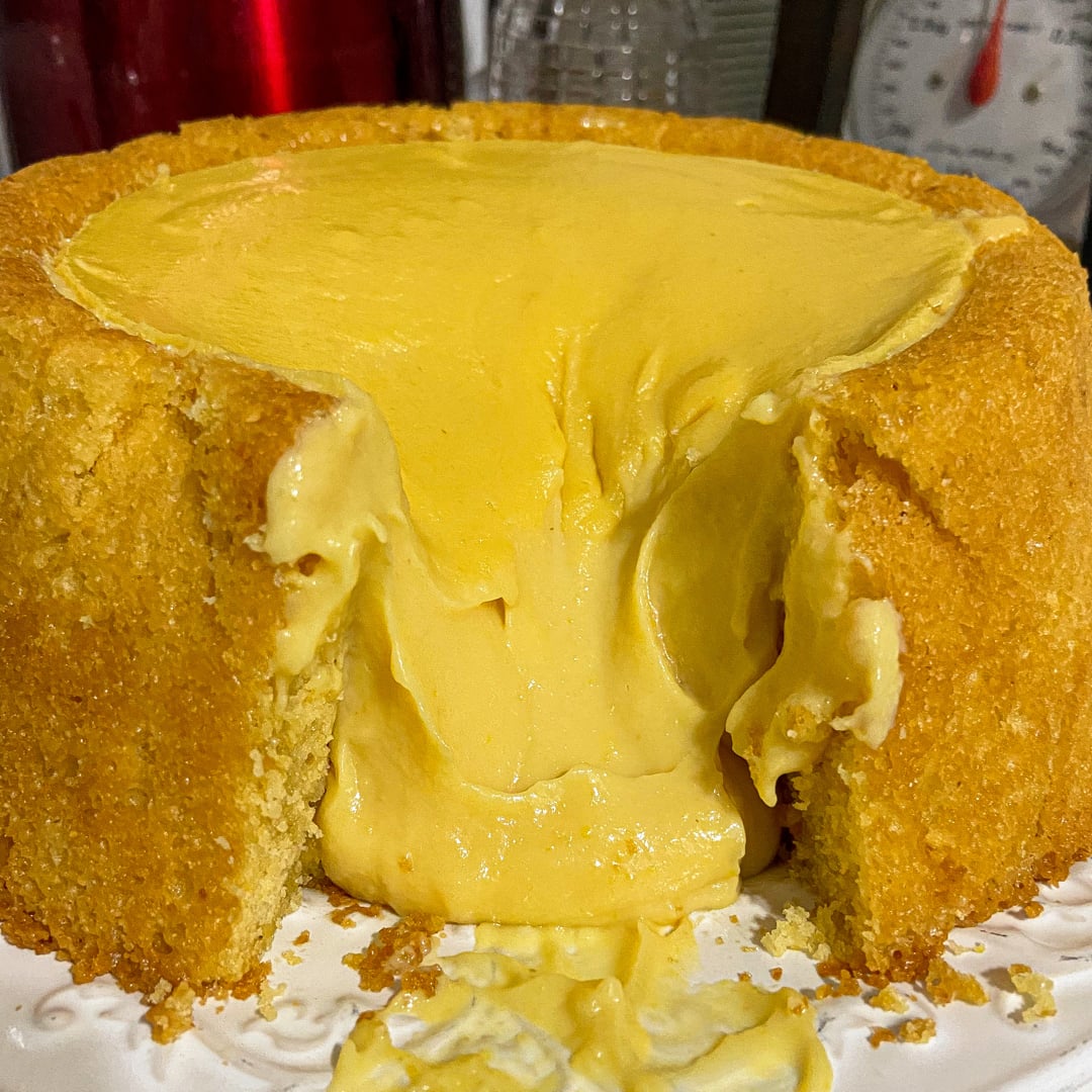 Photo of the Cornmeal CAKE WITH BRIGADEIRO CORN – recipe of Cornmeal CAKE WITH BRIGADEIRO CORN on DeliRec