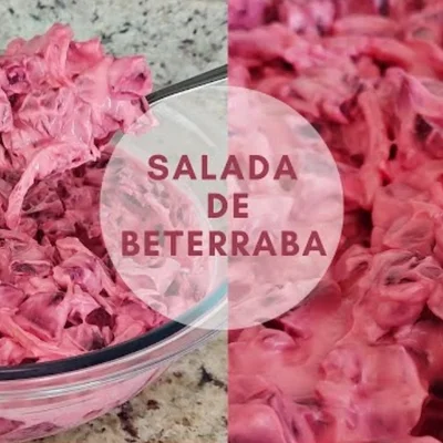 Recipe of Beetroot salad with mayonnaise on the DeliRec recipe website