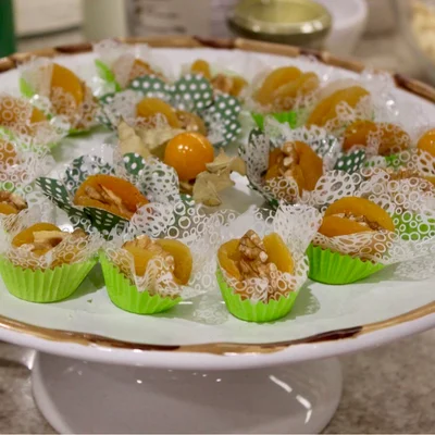Recipe of Apricots and Nuts on the DeliRec recipe website