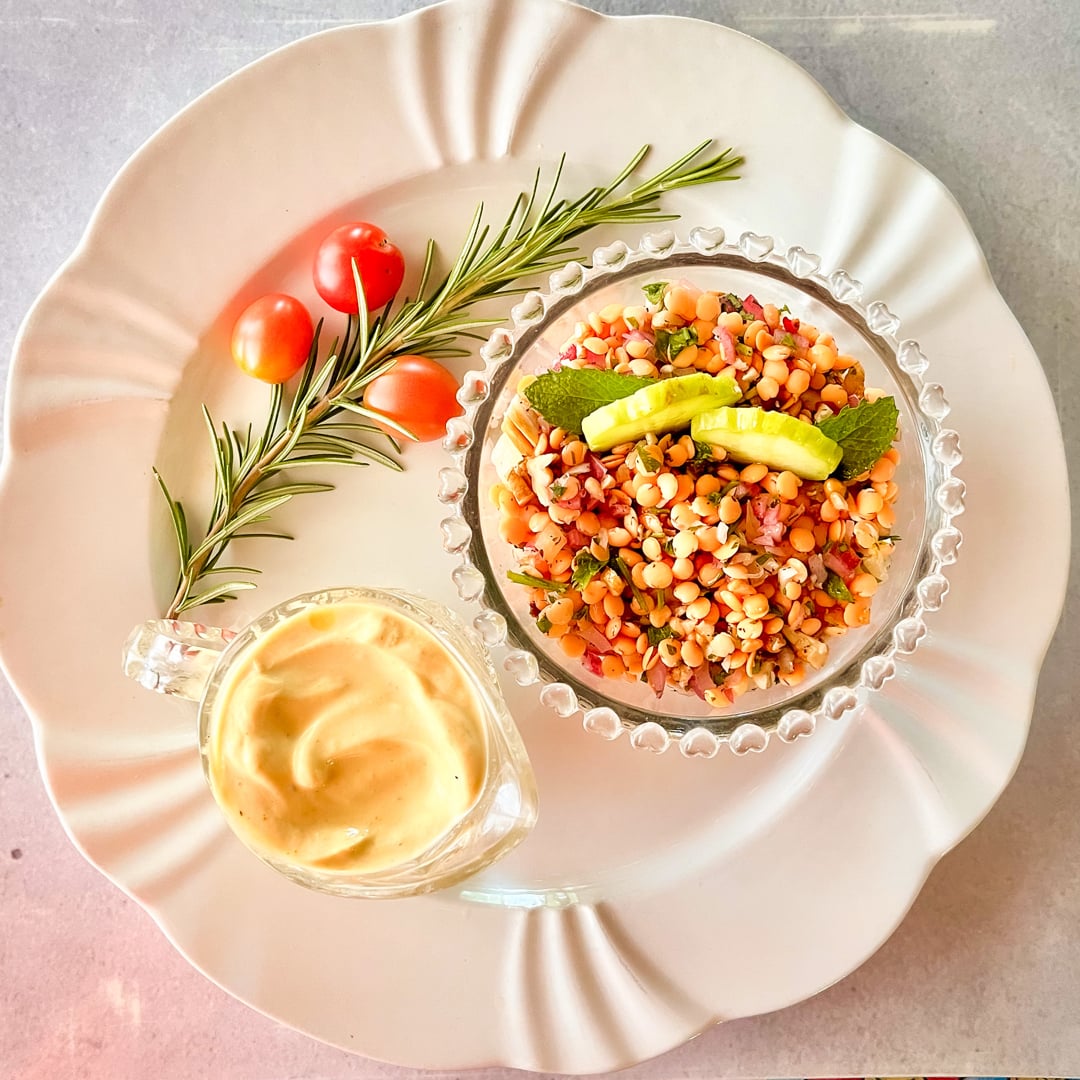 Photo of the Festive Lentil with Creamy Sauce – recipe of Festive Lentil with Creamy Sauce on DeliRec