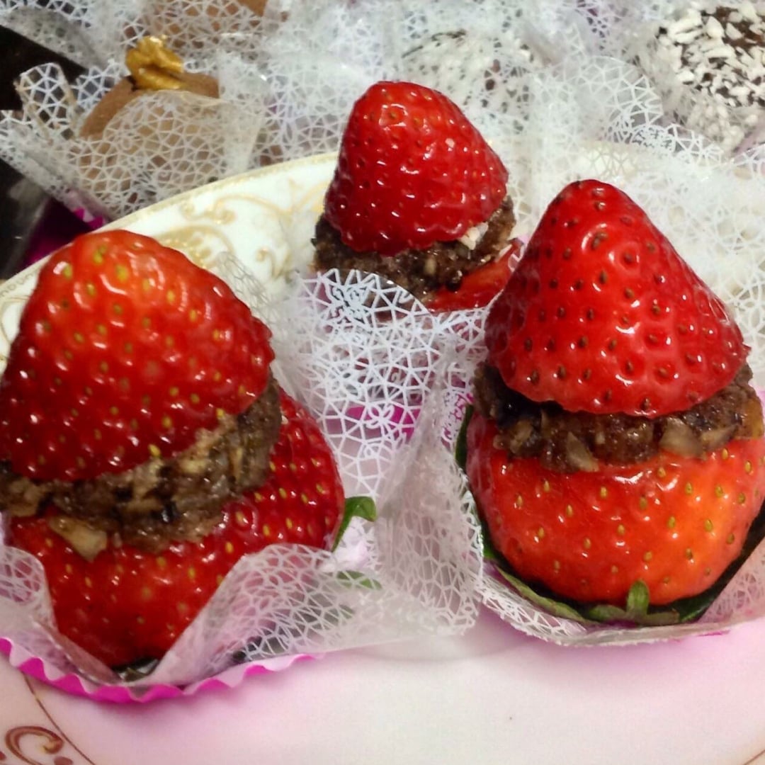 Photo of the Strawberry Vegan Candy – recipe of Strawberry Vegan Candy on DeliRec