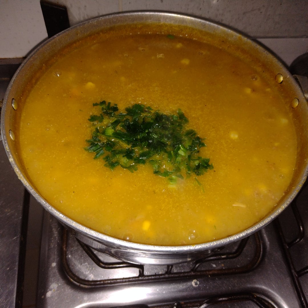 Photo of the Cassava thickened with minced meat – recipe of Cassava thickened with minced meat on DeliRec