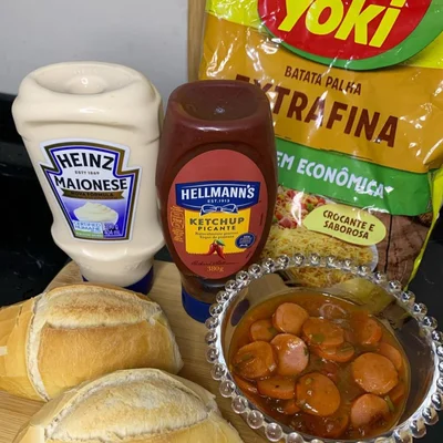 Recipe of hot dog sauce on the DeliRec recipe website