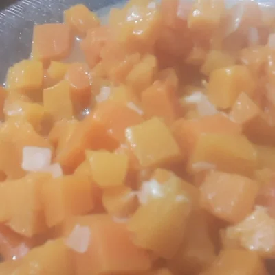 Recipe of carrot with onion on the DeliRec recipe website