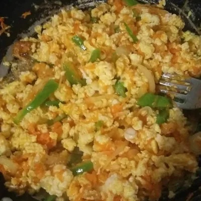 Recipe of scrambled egg on the DeliRec recipe website