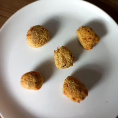 Recipe of Potato dumplings with chicken (healthy) on the DeliRec recipe website