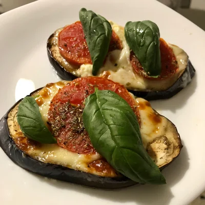 Recipe of mini eggplant pizza on the DeliRec recipe website