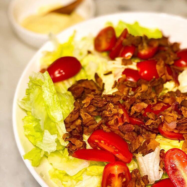 Foto da Salada de bacon com tomate  - receita de Salada de bacon com tomate  no DeliRec