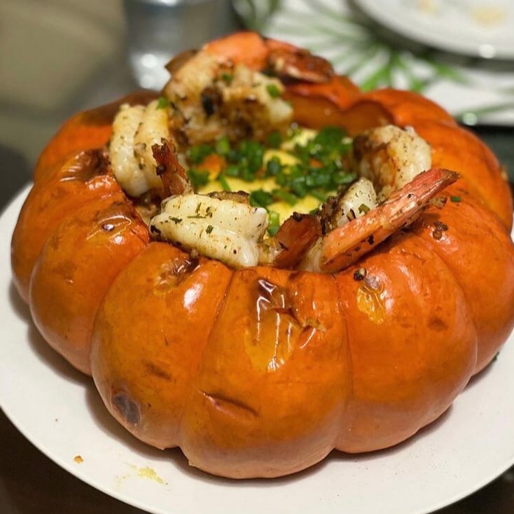 Photo of the SHRIMP IN THE PUMPKIN – recipe of SHRIMP IN THE PUMPKIN on DeliRec
