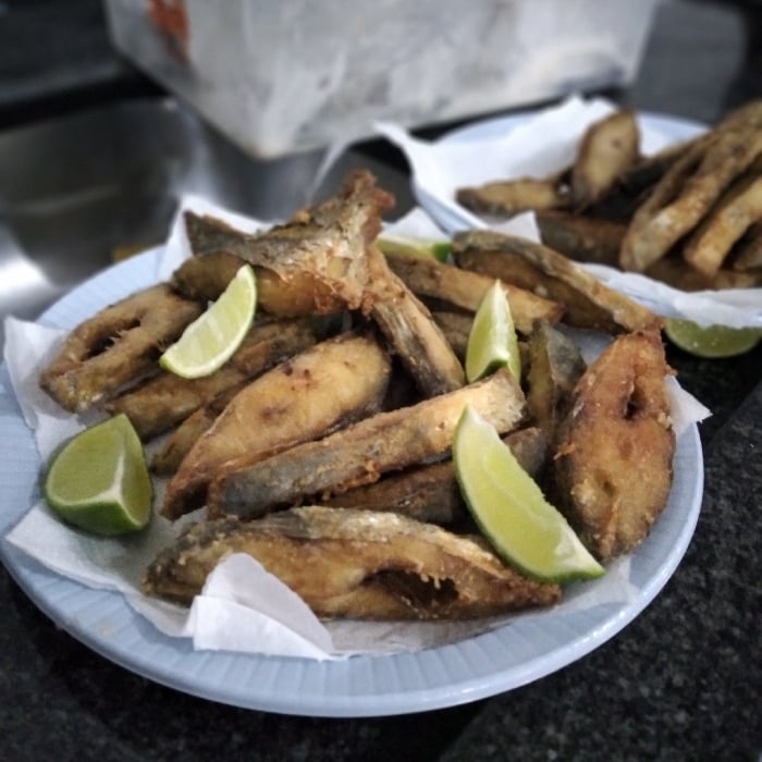Photo of the Fried fish appetizer (pampo) – recipe of Fried fish appetizer (pampo) on DeliRec