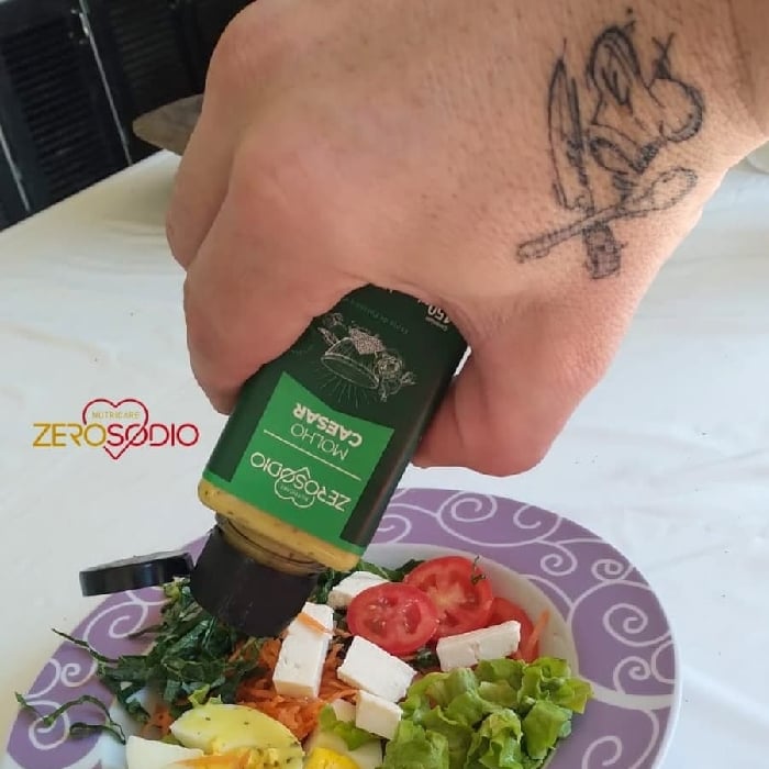 Photo of the Caesar Salad with ZEROSODIO – recipe of Caesar Salad with ZEROSODIO on DeliRec