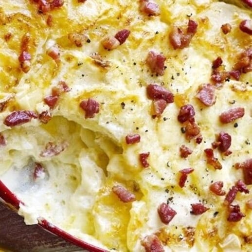 Photo of the Potato Gratin with Bacon and Broccoli – recipe of Potato Gratin with Bacon and Broccoli on DeliRec